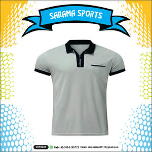 Vêtements d'affaires été 2024, vente flash, 100% coton biologique pour polo avec col et logo imprimé personnalisé, option taille plus - Product Image 5