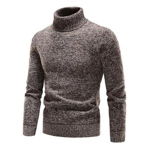 Sweat-shirt élégant respirant pour hommes de qualité supérieure Personnaliser les chemises pour hommes à col roulé 100% coton Sweatshirts en gros - Product Image 2