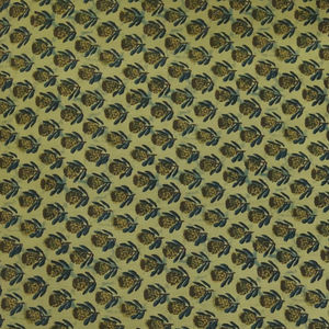 Screen Printed 100% Cotton Sanganeri Fabric Printed Poplin Dress Making Material Bird Design Fabric Printed Cotton Fabric - Product Image 1