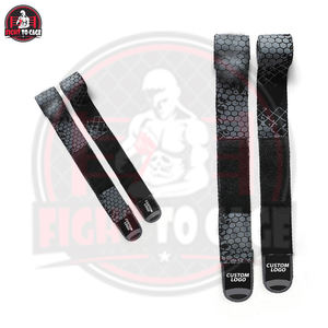 Bandes de boxe de qualité supérieure, couleur noire, meilleur fournisseur OEM, coton durable, personnalisable, certifié CE, unisexe, entraînement - Product Image 4