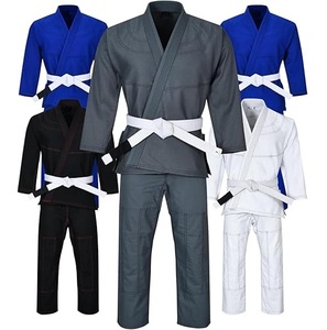 Vente en gros Uniforme de karaté pour hommes Costume de taekwondo Gi Uniforme d'arts martiaux Jiu Jitsu Formation Kimono de combat Ensemble d'uniformes Judo Kung Fu - Product Image 5