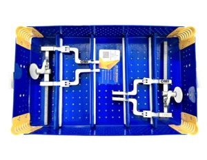 Juego de 38 Piezas de Alta Calidad OMI, Retractor Lumbar de Microdiscectomía McCulloch de Acero Inoxidable y Aluminio, Instrumentos Manuales para Cirugía de Columna Vertebral - Product Image 2