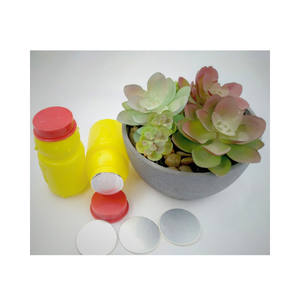 Film d'étanchéité supérieur du fabricant du Vietnam livraison rapide couvercle chauffant doublure PET PE PP verre a été scellé forme bouteille en aluminium utilisation - Product Image 1