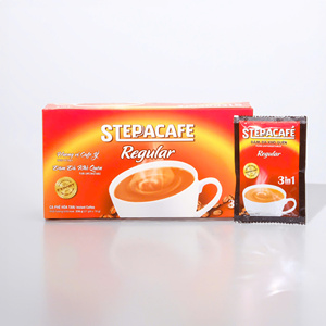 Steppa Cafe กาแฟละลายน้ำได้, กาแฟช็อกโกแลตน้ำตาลครีมเทียม nondairy กาแฟสำเร็จรูปปรับแต่งโลโก้ได้3 1 336กรัมกล่องเดินทางเป็นมิตร - Product Image 6