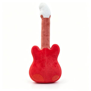 Peluche de guitarra eléctrica personalizado, peluche de guitarra, peluche de instrumento, peluche de guitarra roja, lindo peluche de guitarra - Product Image 5