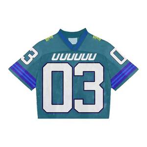 Custom Sublimation Prints <b>Men's</b> Summer Boxy <b>T</b>-<b>Shirt</b> Oversized Basketball & Soccer Jersey with Drop Shoulder France Jersey - Product Image 5