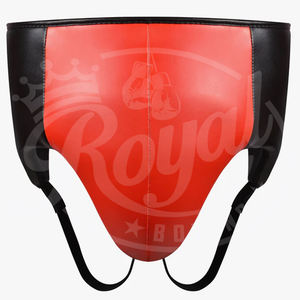 Alta calidad hecho a medida PU cuero Eva esponja ingle guardia boxeo Taekwondo MMA Muay Thai entrenamiento altamente protector logotipo personalizado - Product Image 1