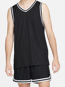 100% Polyester basket-ball col en v gilet haut haute qualité vêtements de sport basket-ball Jogging course débardeurs col en v hauts - Product Image 6