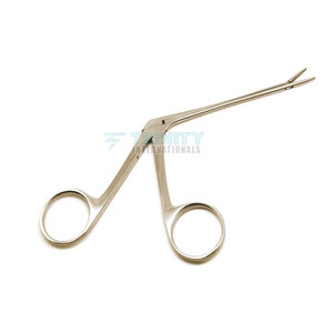 Pince auriculaire à mâchoire lisse en acier inoxydable de la meilleure qualité 70mm Instruments ORL Pince auriculaire à mâchoire lisse - Product Image 1