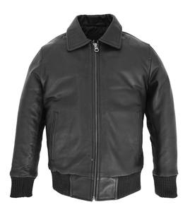 Veste en cuir pour hommes Prix de gros Veste en cuir Pu Veste en cuir à la mode pour hommes - Product Image 3