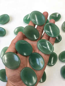 Venta al por mayor de Chakra personalizado curación Reiki cristal Natural tallado verde Aventurina meditación piedra semipreciosa artesanía piedra - Product Image 5