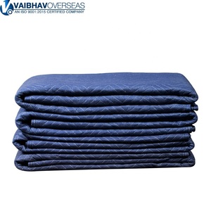 Nhà máy trực tiếp di chuyển chăn chất lượng cao không dệt đóng gói chăn đồ nội thất chăn kích thước 72x80 "1inch Zig Zag Sản xuất tại Ấn Độ - Product Image 6