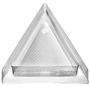 Plastic packaging triangular tray for cookies food grade PET recyclable customized plastic packaging for confectionery