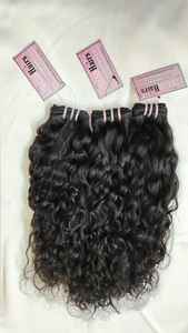 Extensions de cheveux humains Remy du Temple de Chennai en Inde du Sud de qualité supérieure Cheveux de trame bruns noirs naturels de haute qualité - Product Image 5