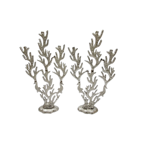 Escultura Anillos ovalados Hechos a mano Latón Aluminio Base Hogares Hoteles Decoración Casa elegante Acentos decorativos - Product Image 4