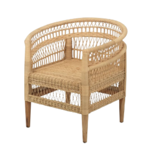 Fauteuils Ubree en rotin antique pour meubles de jardin d'extérieur Fauteuils en rotin durables et écologiques de qualité supérieure - Product Image 1