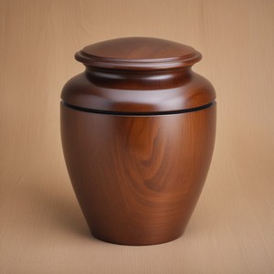Urna de cremación para adultos hecha en madera de moda Almacenamiento de cenizas funerarias de calidad premium Precio competitivo - Product Image 5