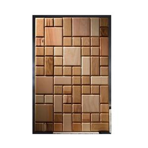 Recién llegado, soporte de florero de madera, arte de pared decorativo hecho a mano, superventas de lujo, arte de pared de madera para sala de estar y oficina - Product Image 4