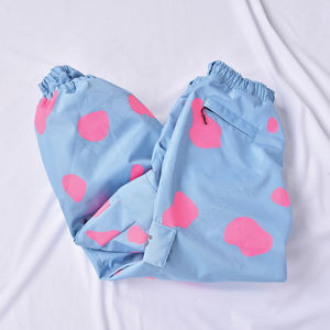 2025 personnalisé hommes Baggy Ski Snowboard pantalon OEM imperméable respirant hiver grande taille Cargo coupe-vent imprimé Ski pantalon - Product Image 5