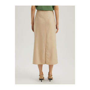 กระโปรงผ้าวิสโคสผสมทรงยาวสำหรับผู้หญิง BGN - Product Image 5