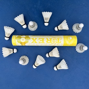 Pluma de bádminton Rex Feather 5.0g A+ para competición, alta velocidad, entrenamiento, OEM personalizado - Product Image 3