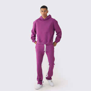 <b>Men's</b> Eco-Friendly Solid Color Tracksuit <b>Sets</b> Plus Size Lightweight Wholesale Best Quality <b>Men</b> Breathable Tracksuit - Product Image 1