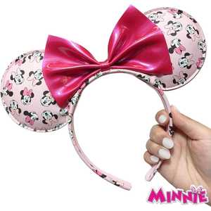 Accesorios para el Cabello de Mickey y Minnie Mouse, Diademas con Lazo de Cuero Vegano, Paquete de 150 Unidades, Envío Gratis - Product Image 2