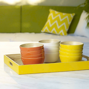 Cuenco de bambú ligero para sopa o fideos Utensilios de cocina ecológicos hechos a mano para compradores mayoristas globales - Product Image 2