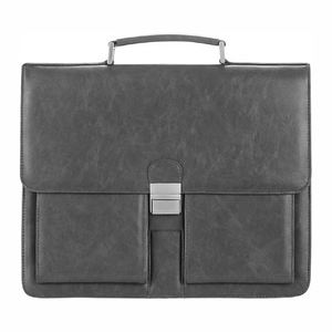 Nouveauté 2025, vente en gros de haute qualité, sac à main de bureau à la mode avec logo personnalisé, sacs pour ordinateur portable en cuir PU pour hommes - Product Image 1
