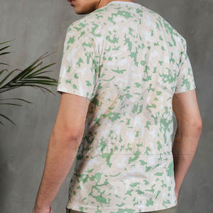 T-Shirt en coton à col rond de haute qualité pour hommes décontracté classique été imprimé couleur unie Design vêtements en gros hauts - Product Image 4