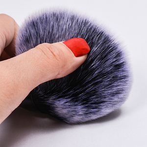Dongmei Professioneller Veganer Synthetischer Haarpuder Kontur Kosmetik Make-up Pinsel mit Kunststoffgriff <span class=keywords><strong>Bronzer</strong></span>-Pinsel - Product Image 3