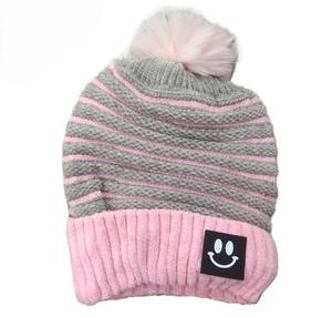 Gorro de Punto Personalizable para Niños, Unisex, de Invierno, con Diseño de Moños, Transpirable, Cómodo, de Acrílico de Alta Calidad, para Viajes - Product Image 4