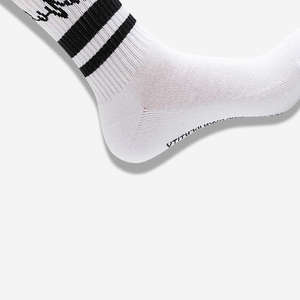 Chaussettes de sport en coton pour hommes avec logo, impression par sublimation, broderie personnalisée, basketball, OEM, personnalisable, antidérapantes - Product Image 6