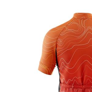 Camiseta de ciclismo con cremallera de alta calidad para hombre, camisetas de bicicleta de secado rápido que absorben la humedad, ropa deportiva para bicicleta - Product Image 5
