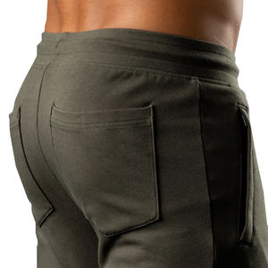 Pantalones Deportivos Ajustados Personalizados para Hombre, Cintura Media, Estampado de Ingeniería, Frente Plano, Ajustados, para Gimnasio y Deportes - Product Image 5