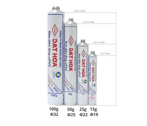 Tubes de colle en aluminium réglables durables et écologiques du Vietnam Fabrication de tubes métalliques pliables portables - Product Image 3