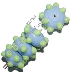 Wholesale High Quality Indian Handmade Crystal Glass <b>Beads</b> Black Blue <b>Red</b> 12mm 30mm Sizes Bulk Supply Flat Oval Guaranteed - Product Image 5