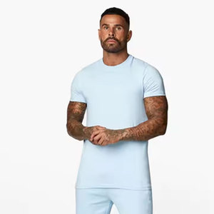 Vente en gros T-shirt surdimensionné unisexe 100% coton Logo personnalisé Street Fashionable Cool Printed Design pour hommes Solid Pattern - Product Image 4