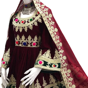 2023 Design Unique Banjara Tribal Ethnique Vintage Robe Longueur Au Sol Pakistan Robe Traditionnelle avec Décoration En Dentelle - Product Image 2