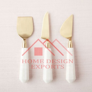 Ensembles de couverts en laiton de table à manger 2025 Design pour hôtels et restaurants ensembles de fourchettes en acier inoxydable en métal pour l'utilisation de la vaisselle - Product Image 6