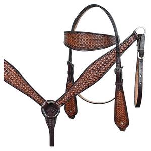 Profesional tallado a mano cuero genuino sin árboles equitación diseño de barril occidental personalizable Color tamaño 100% Premium - Product Image 4