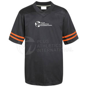 Camiseta de fútbol americano de entrenamiento con cuello reforzado y agujeros en los brazos Camiseta de fútbol americano - Product Image 1