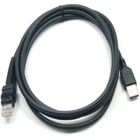 Kabel Data USB 2.0 2Meter RJ45, kualitas tinggi untuk Honeywell 1250G/1900G/1300G untuk Printer earphone komputer