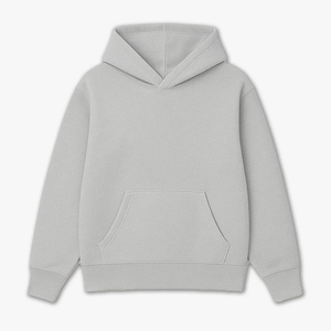 Blanko Dickes <span class=keywords><strong>French</strong></span> Terry Extra Schweres Übergroßes Laminiertes Gewebe Kundenspezifisch Bedrucktes Logo Herren Hoodies und Sweatshirts - Product Image 3