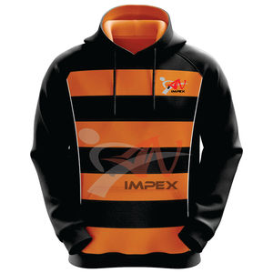 Sweat à capuche pour homme de haute qualité avec impression par sublimation personnalisée, logo, sweat à capuche d'hiver avec matière flexible - Product Image 3