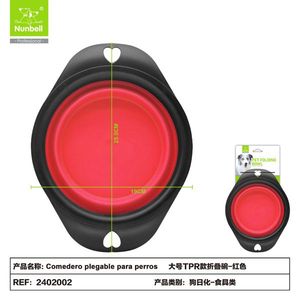 Ciotola Pieghevole Portatile in TPR per Alimentazione Animali Domestici, Prodotta dal Produttore - Product Image 3