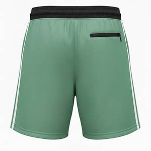 Shorts d'entraînement pour hommes, tissu extensible et respirant, coupe confortable, idéal pour les séances de fitness et les vêtements de sport. - Product Image 5