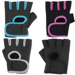 Gants de cyclisme demi-doigts pour hommes et femmes, design personnalisé, fitness, gym, sport, entraînement, respirant, soutien du poignet, gants de cyclisme personnalisés - Product Image 3