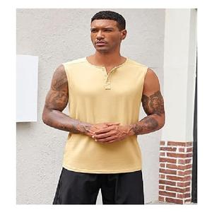 New collection stylish casual Tank Top Comfortable 100% Cotton Single Jersey Solid Color Sleeveless Best Price in Bangladesh - Product Image 3