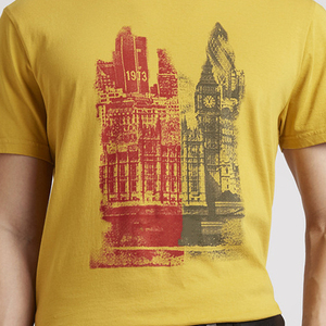 Nueva camiseta de fitness de estilo Vintage de verano para hombres de gran tamaño y secado rápido peso pesado Ringer 100% algodón ajuste suelto patrón sólido - Product Image 5